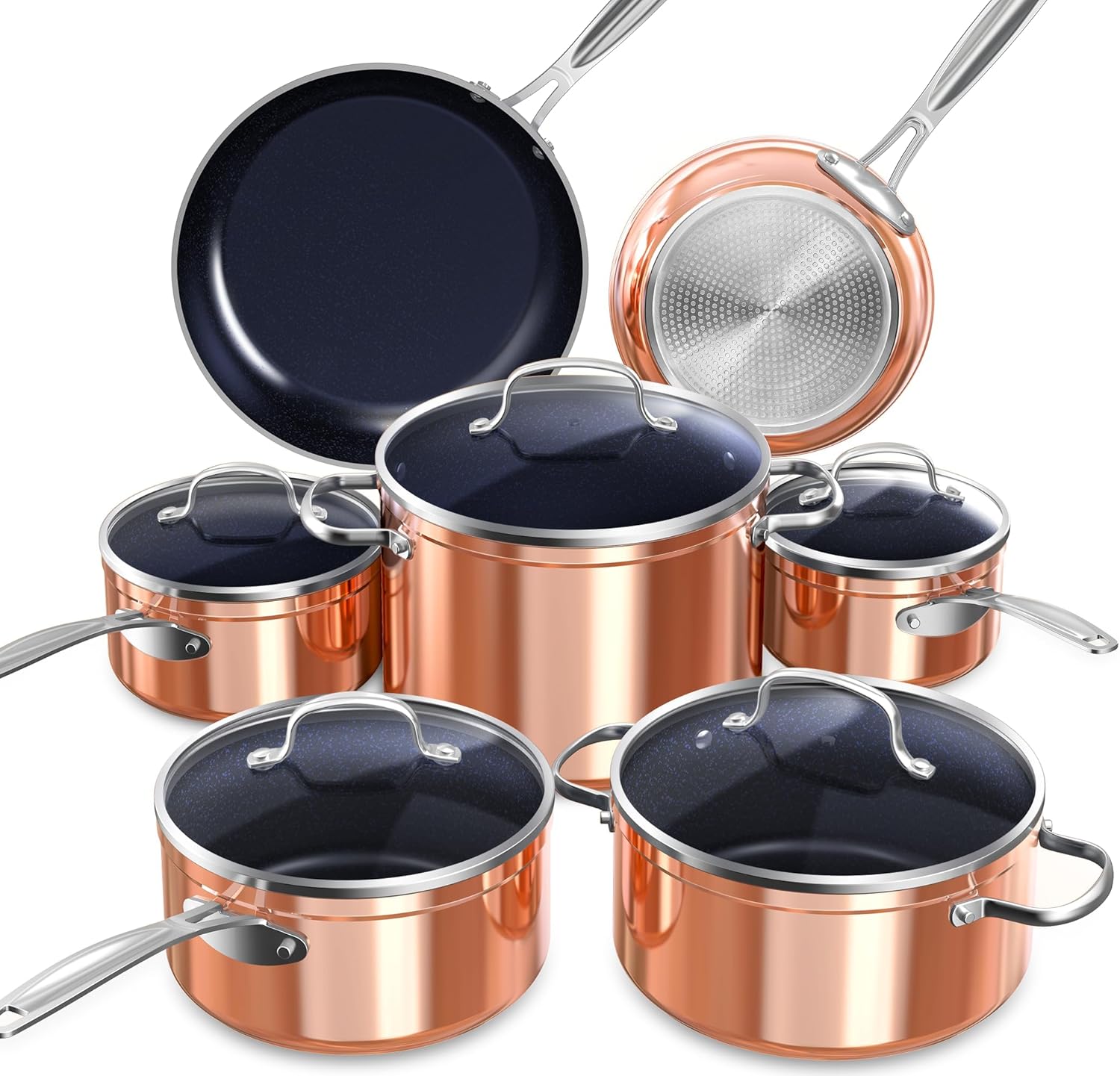 CopperSauce Pans